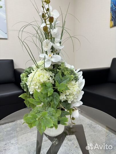 Композиция из искусственных цветов букет