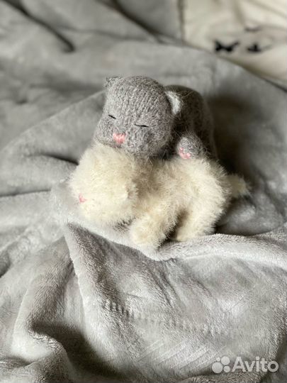 Вязаный котик