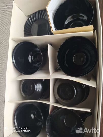 Чайный сервиз новый на 6 персон