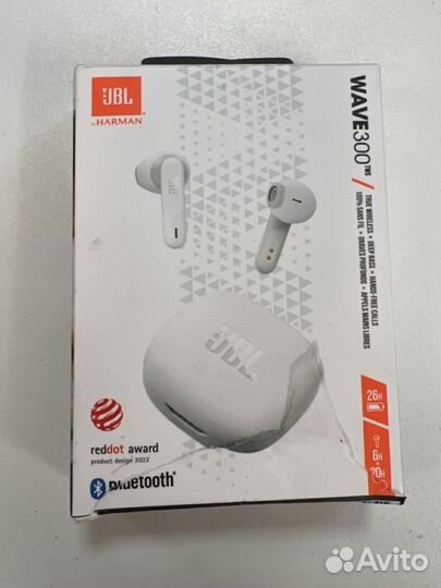 Беспроводные наушники jbl wave 300