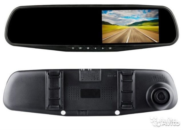 Видеорегистратор зеркало + камера заднего вида