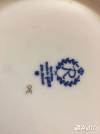 Чайно кофейный сервиз Рейхенбах, золотая классика