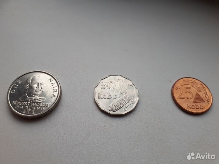 Монеты Африка Нигерия 1991 год