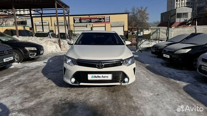 Toyota Camry 2.5 AT, 2015, 180 808 км