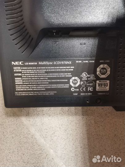 Монитор NEC