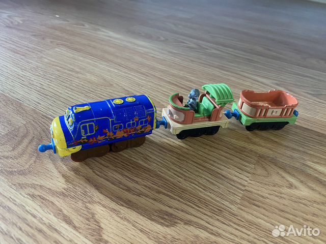 Паровозики чаггингтон и томас