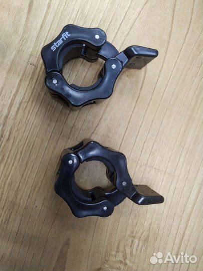 Комплект замков для грифа d26 мм. Новый