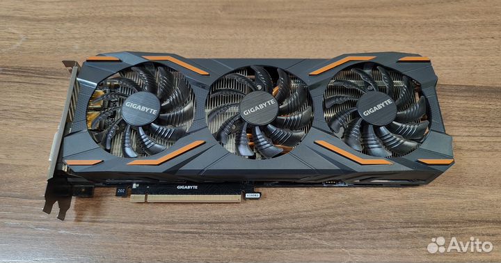 Видеокарта Gigabyte GTX 1080 8gb