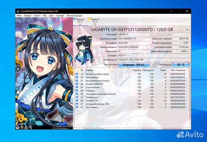 Жёсткий диск и SSD