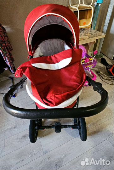 Коляска 2 в 1 бу