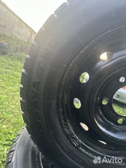 Колеса в сборе на ниву 205/70 r15