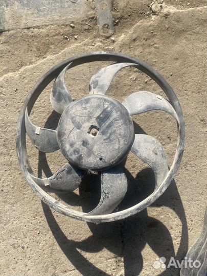 Вентилятор охлаждения фиат альбеа 1.4