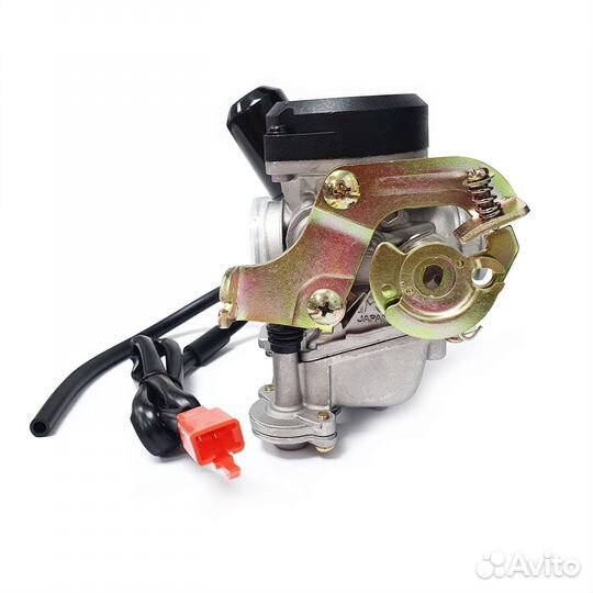 Карбюратор 4т GY6 80cc (d-16мм), (d-18мм)