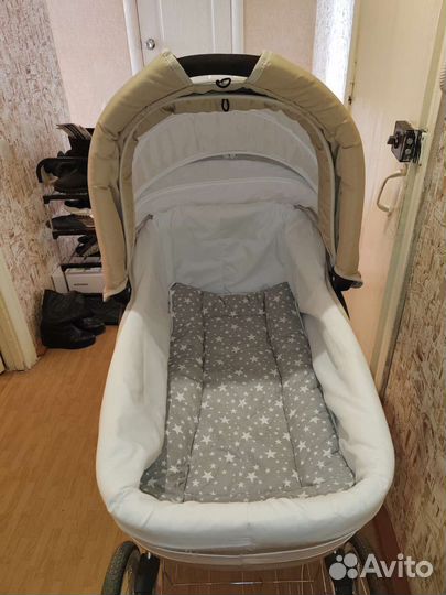 Коляска 2 в 1 Adbor Marsel Classic Beige