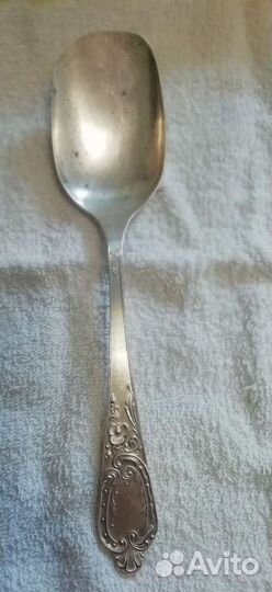 Ложка большая серебряная