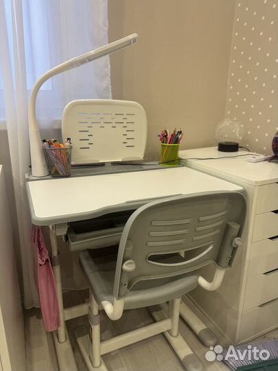 Растущая парта со стулом