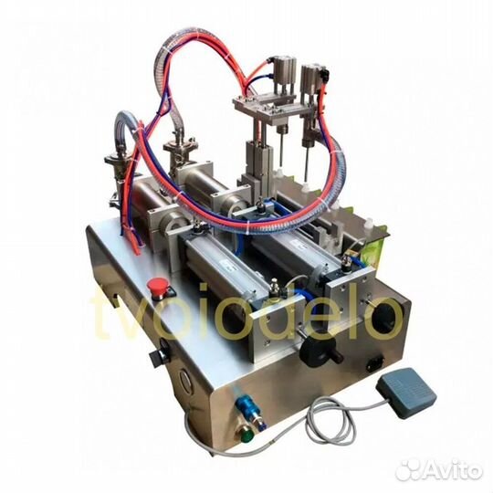 Поршневой дозатор жидких продуктов в дой-паки (пау