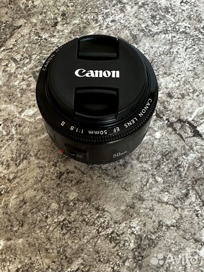 Объектив canon 50mm 1 8 stm