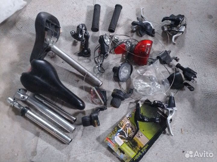 Запчасти для великов