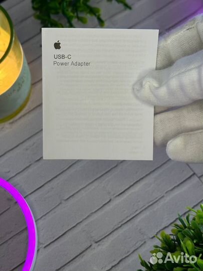 Адаптер apple 20w