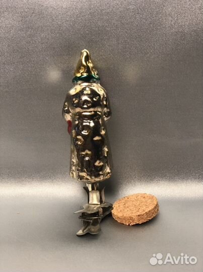 Елочные игрушки СССР на прищепке «Звездочет»