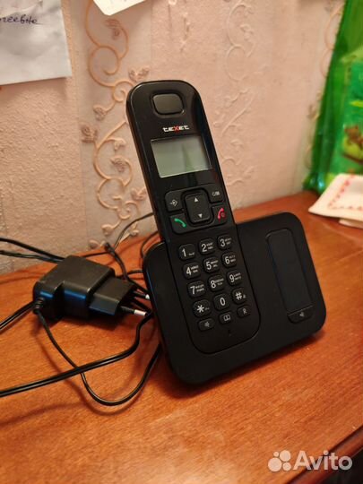 Телефон стационарный Texet TX-D6605A портативный