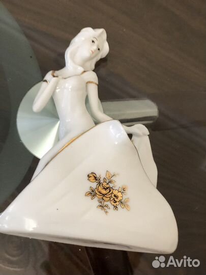 Статуэтка,салфетница,стекло,качество люкс
