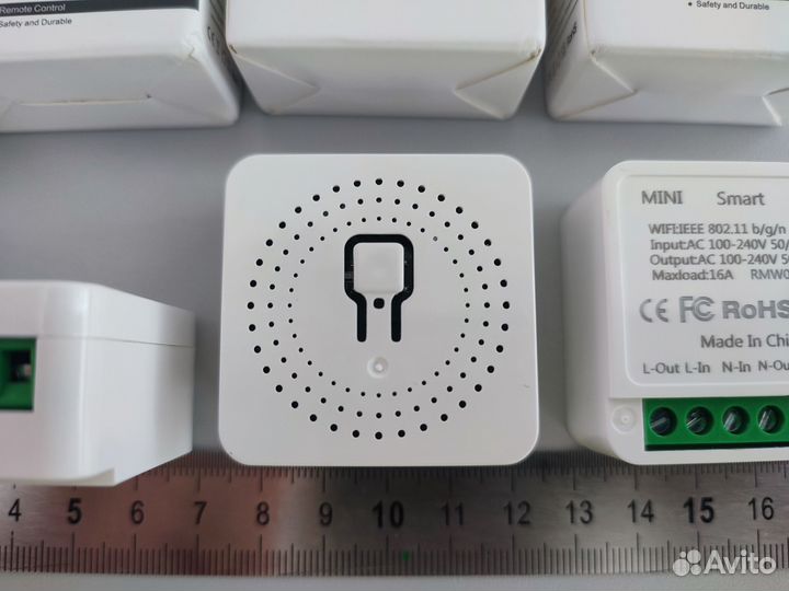 Wi-Fi (bluetooth) реле mini Smart Switch 16А