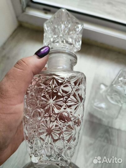 Графины для крепких напитков 2 шт