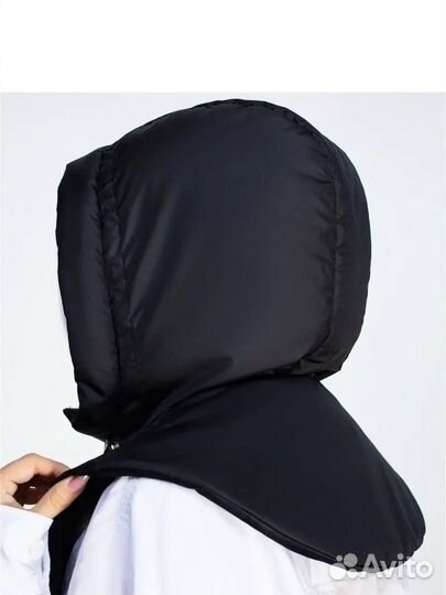 Съемный капюшон капор зимний новый