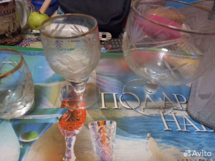 Набор хрусталь СССР В коробке