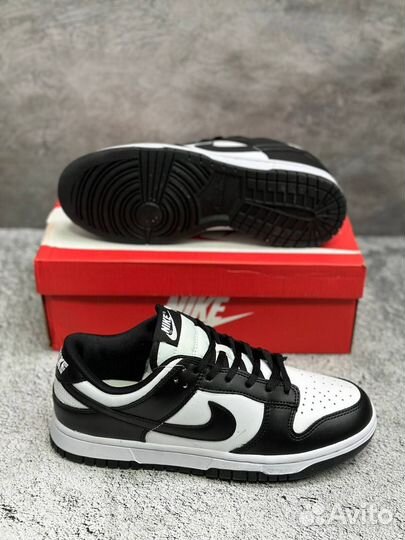 Кроссовки Nike Dunk Low GS 'Black White'