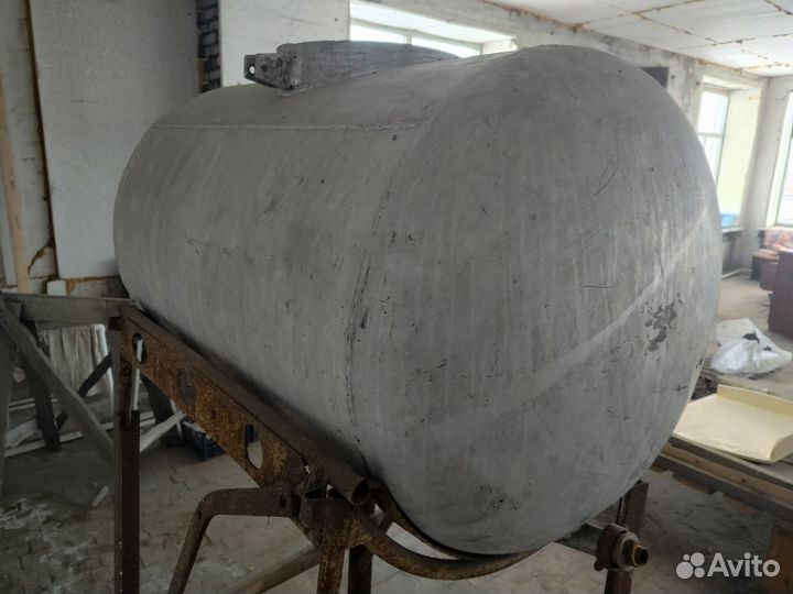 Емкость алюминиевая бу