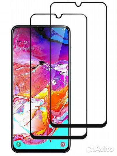 Защитное стекло для Samsung А70
