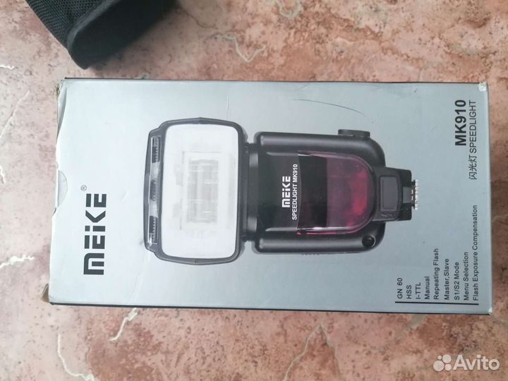 Вспышка камеры, MK910