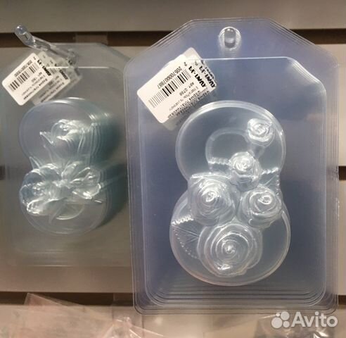 Пластиковые формы для мыла шоколада