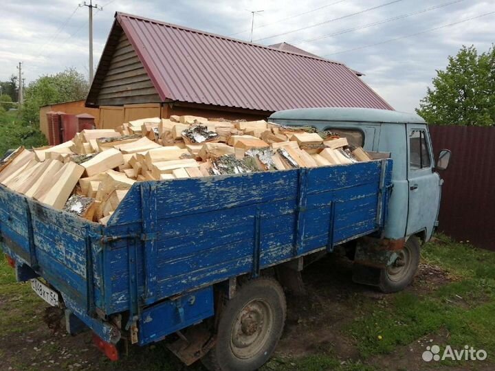 Дрова березовые колотые