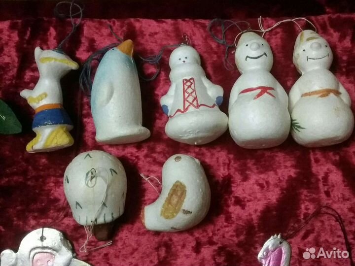 Елочные игрушки СССР одним лотом