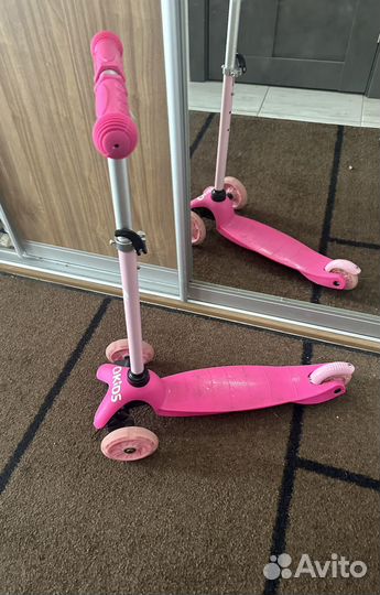 Самокат детский трехколесный
