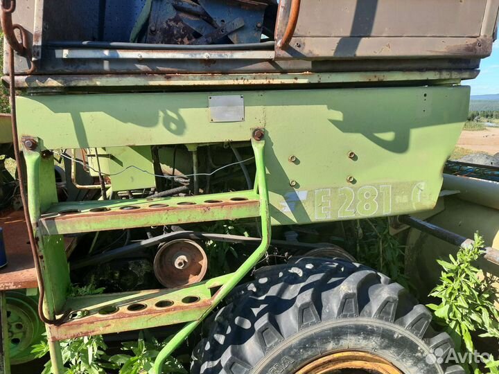 Комбайн Fortschritt Е-281С, 1989