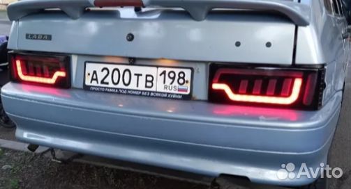 Диодные фонари на ваз 2105, 2107 в стиле Ауди