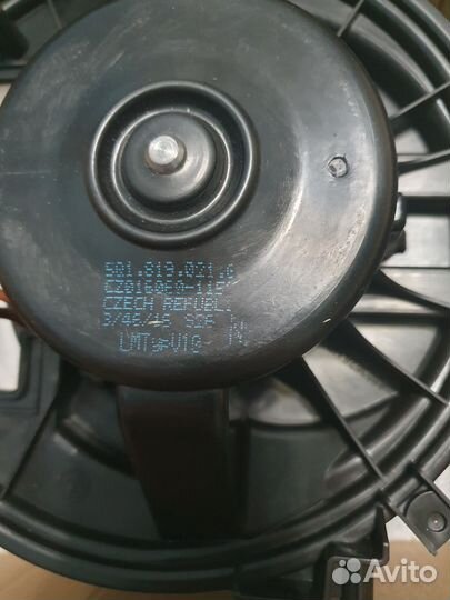 Мотор отопителя (печки) Skoda Octavia, Superb