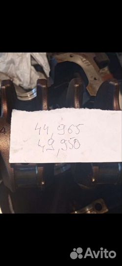 Коленвал киа рио хундай акцент