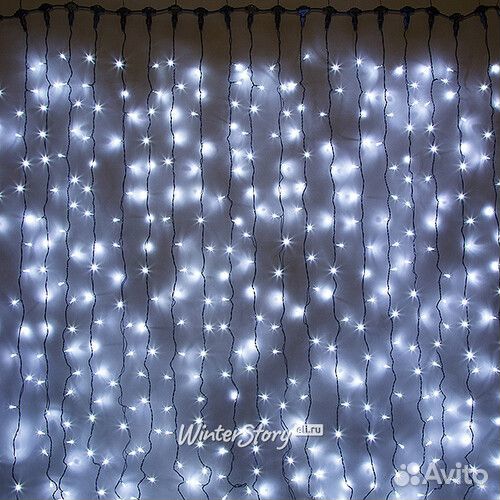 Гирлянда светодиодная уличная,занавес,штора