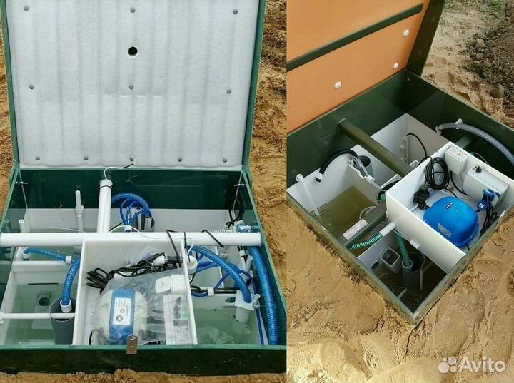 Септик для дома и дачи. Установка под ключ