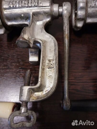 Мясорубка ручная СССР чугунная Касли