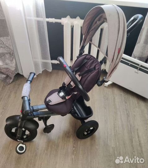 Детский трехколесный велосипед складной