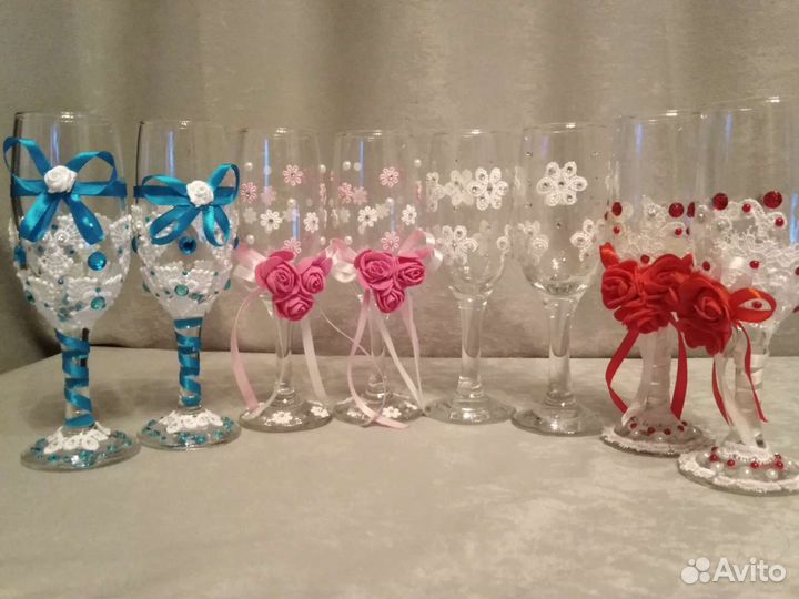 Праздничные бокалы