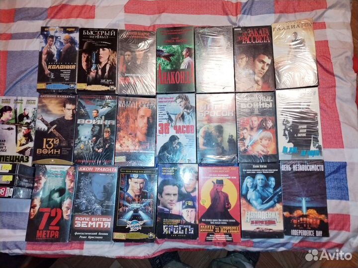 Видеокассеты с фильмами