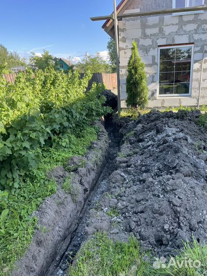 Услуги миниэкскаватора